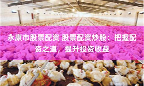 永康市股票配资 股票配资炒股：把握配资之道，提升投资收益